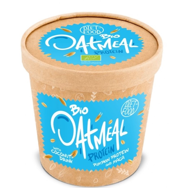 Diet Food Био Протеиновая овсяная каша 70 г картинка Diet Food Био Протеиновая овсяная каша 70 г фото